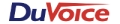 Duvoice La logo